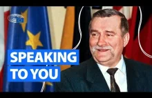 Parlament Europejski na swoim kanale opublikował przemówienie Wałęsy z 1991 r.