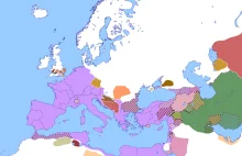 Mapy Cesarstwa Rzymskiego od 6 r.n.e. do 432 r.n.e.