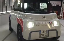 Nie dogonią cię. Citroën Ami to nowy radiowóz policji