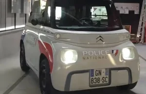 Nie dogonią cię. Citroën Ami to nowy radiowóz policji