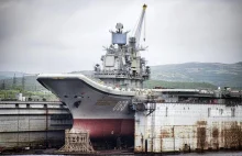 To koniec "przeklętego lotniskowca" Rosji? Moskwa rozważa wstrzymanie remontu