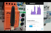 Monitor zużycia i produkcji energii elektrycznej systemu MEF-3