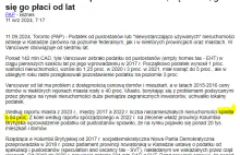 W kanadyjskim Vancouver po wprowadzeniu podatku i ilość pustostanów spadła o 54%