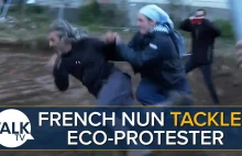 Francuska zakonnica wjeżdża w eko świra jak dzik w żołędzie