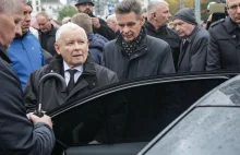 Incydent na miesięcznicy smoleńskiej. Kaczyński zareagował