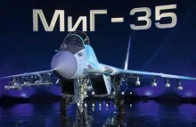 Myśliwce MiG-35 pierwszy raz pojawiły się nad Ukrainą