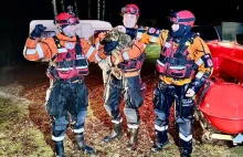 Ratownicy z Kołobrzegu przejechali kilkaset kilometrów, by uratować szczeniaka