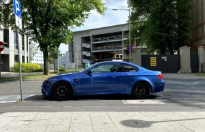 Kradzież BMW M3 w Poznaniu okolice Sołacz - Wczoraj