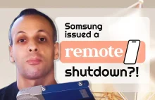 Samsung zdalnie wyłącza i blokuje telefony klientów