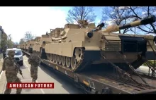 321 Abramsów od USA i NATO dotarło do granicy z Ukrainą