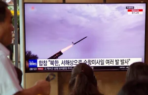Korea Północna wystrzeliła serię pocisków. Wcześniej grożono odwetem nuklearnym