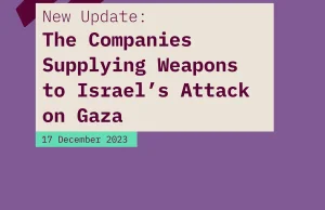 Firmy które zyskują na zbrojeniu Izraela