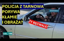 "Kajdanki to normalna rzecz"..."Ty...bęcwale". Policyjne wariactwo w Tarnowie ni