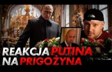 Reakcja Putina i Rosjan na śmierć Prigożyna