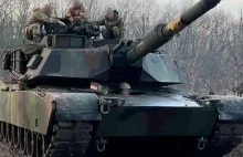 Pierwszy ukraiński M1 Abrams uszkodzony w boju