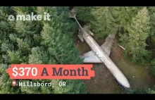 Żyje w samolocie w środku lasu za $370 miesięcznie