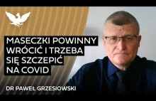 Dr Paweł Grzesiowski: COVID wrócił. Mamy nową falę zachorowań i jest wzrost zaka