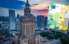 Warszawa w unijnej czołówce zatrudnienia. Większość Polski dużo gorzej