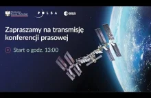 Konferencja prasowa o polskim sektorze kosmicznym