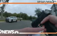 USA. Policjant oddał strzały bo… usłyszał spadającego żołędzia.