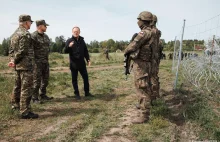 Tusk na granicy z Białorusią: Nie będziemy oszczędzać na bezpieczeństwie
