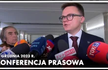 Hołownia: jeżeli konfederacja uzna że Braun nadal ma miejsce w jej szeregach,