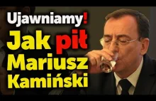 Ujawniamy: jak pił Kamiński! Publikujemy relację byłego ochroniarza Kamińskiego.