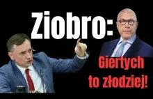 Ziobro: Giertych to złodziej!