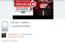 Materiał zakopany zamiast wykopany. Posłowie i publiczne pieniądze.