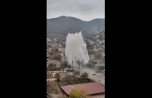 Rosja: w Nowosybirsku doszło do wybuchu ogromnej magistrali wodociągowej