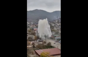 Rosja: w Nowosybirsku doszło do wybuchu ogromnej magistrali wodociągowej