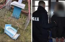 Nastolatkowie dewastowali kapliczki we wsi na Mazowszu
