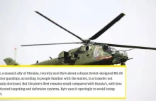 Polska mogła przekazać Ukrainie około 10 śmigłowców szturmowych Mi-24
