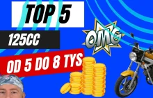 Jaki motocykl ? kat B lista top 5 pojemność 125cco - YouTube