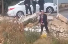 Izraelski urzędnik oddał mocz w miejscu, gdzie zginęło 5 Palestyńczyków - Magna
