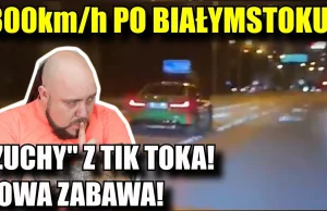 300km/h Po BIAŁYMSTOKU. Kolejni przyszli mordercy drogowi.