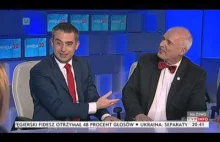 Wspomnienie najlepszej inby w TVP Janusza Korwin-Mikke.