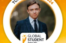 Mikołaj Wolanin jednym z 50 najlepszych studentów na świecie.