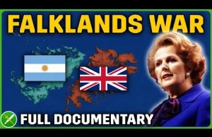 Wojna o Falklandy - cały przebieg, animacja, detale, materiały wideo