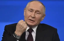 Putin - "Europa ponosi winę" za trwającą wojnę w Ukrainie, podał Reuters