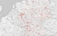 Zobacz na interaktywnej mapie, jak wyglądała kolej w 1830 r