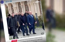 Władimir Putin przyleciał na okupowany przez Rosję Krym