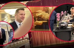 Przemysław Czarnek na imprezie w operze. Za catering zapłaciła fundacja Pro Civi