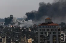 Wojna w Izraelu. Ataki lotnictwa w pobliżu trzech szpitali w Gazie