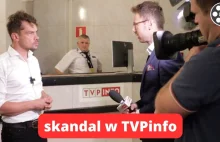 Michał Kołodziejczak nie został wpuszczony na debatę w TVP Info 27.09