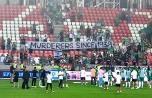 Śmieszna kara dla Maccabi Hajfa za transparent na meczu z Rakowem Częstochowa