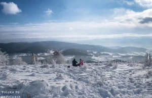 Szlak na Ćwilin w Beskidzie Wyspowym. Piękne widoki ze szczytu.