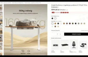 Szukam dobrego biurka stojącego jakieś myśli na temat Flexispot?