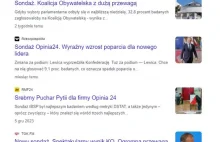 Sondaże poparcia opłacane przez Platformę Obywateską?