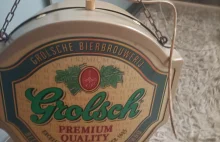 Grolsch lampka